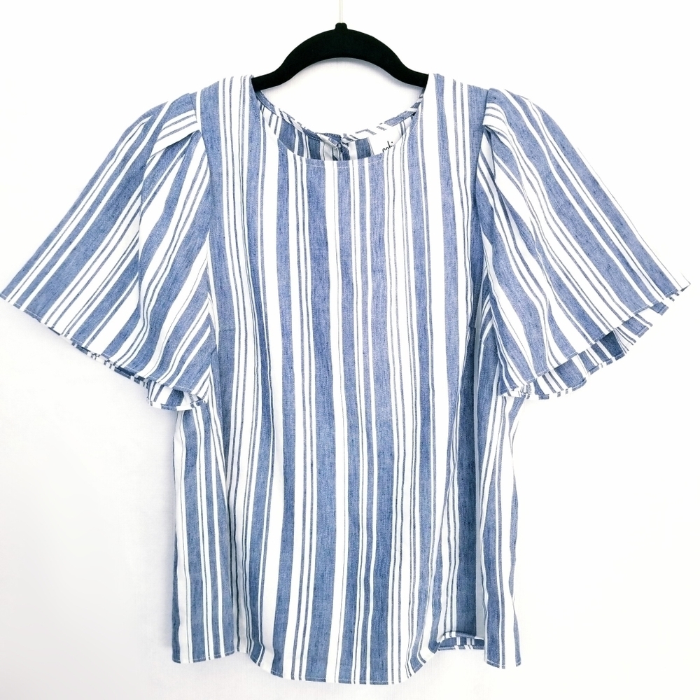 CAbi Stripe Wing Top